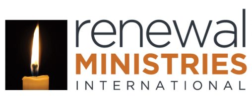 Renewal Ministries International Logo (with candle graphic)