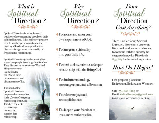 Spiritual Direction brochure (back)